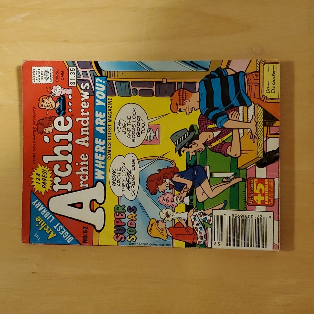 Archie...Archie Andrews Where Are You? Comics Digest # 52